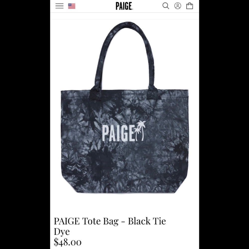 PAIGE Cotton Canvas Tote Bag